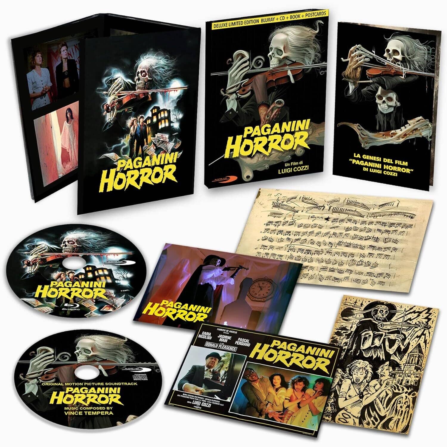 Paganini Horror (35th Anniversary Special Restored Edition) - Deluxe Boxset with CD  - BLU-RAY