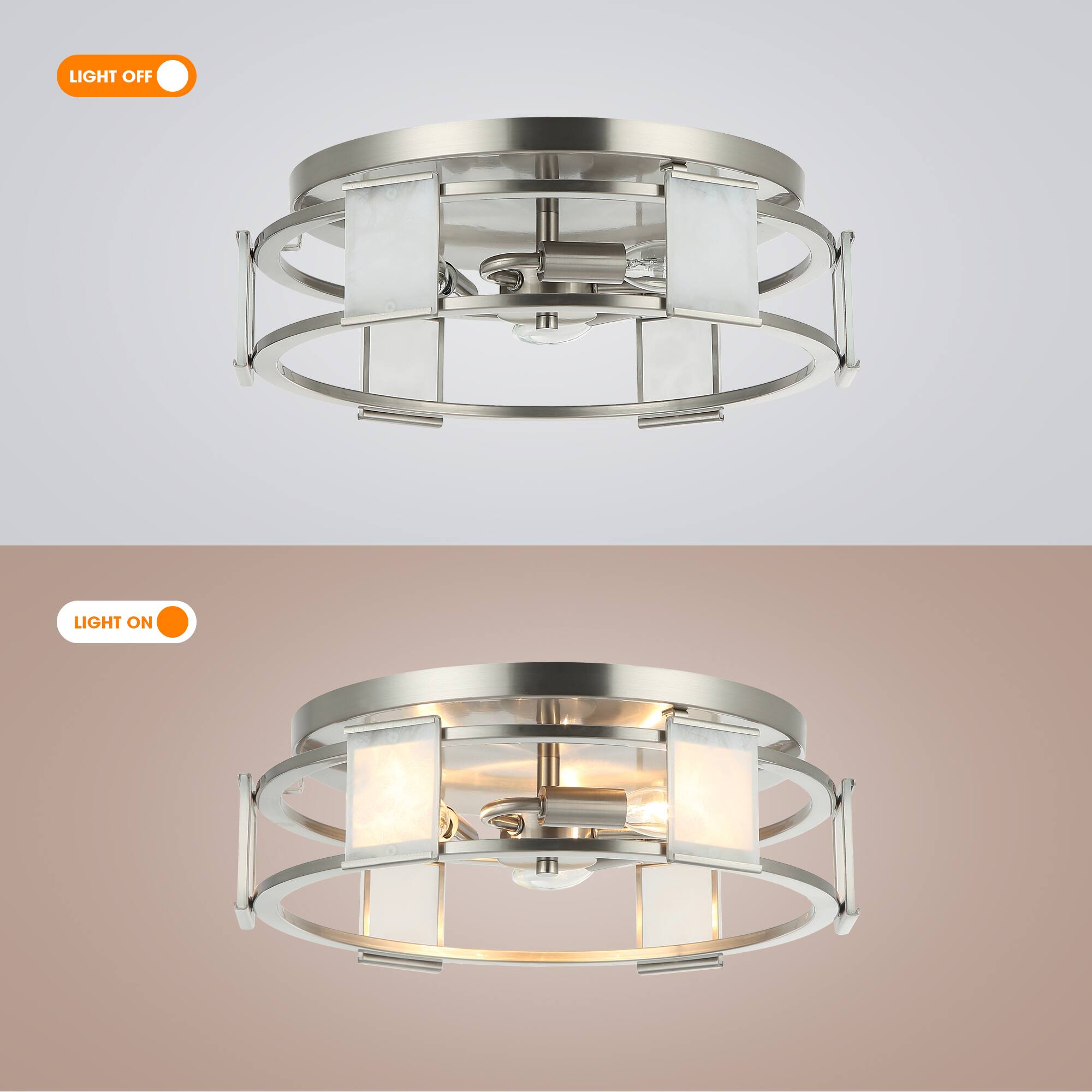 LIGHT OFF  
LIGHT ON