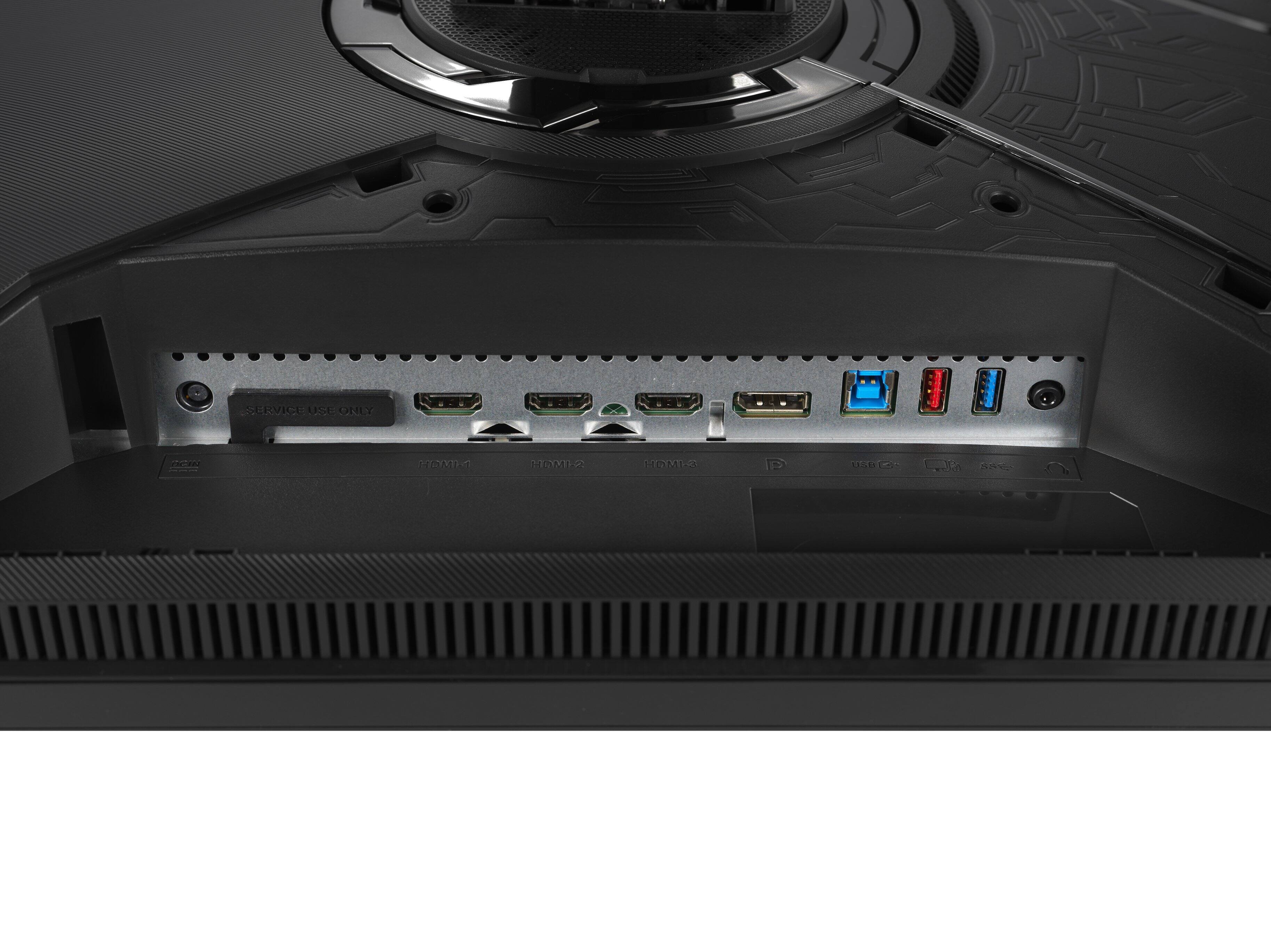 Back. ASUS - PG27AQN 27" LED QHD Monitor - Black.