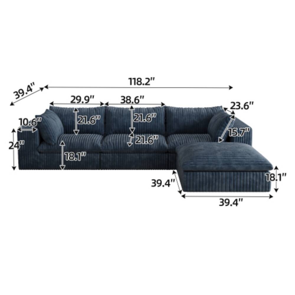 39.4" 10.6" 24" 29.9" 21.6" 18.1" 118.2" 38.6" 21.6" 21.6" 23.6" 15.7" 39.4" 18.1" 39.4"