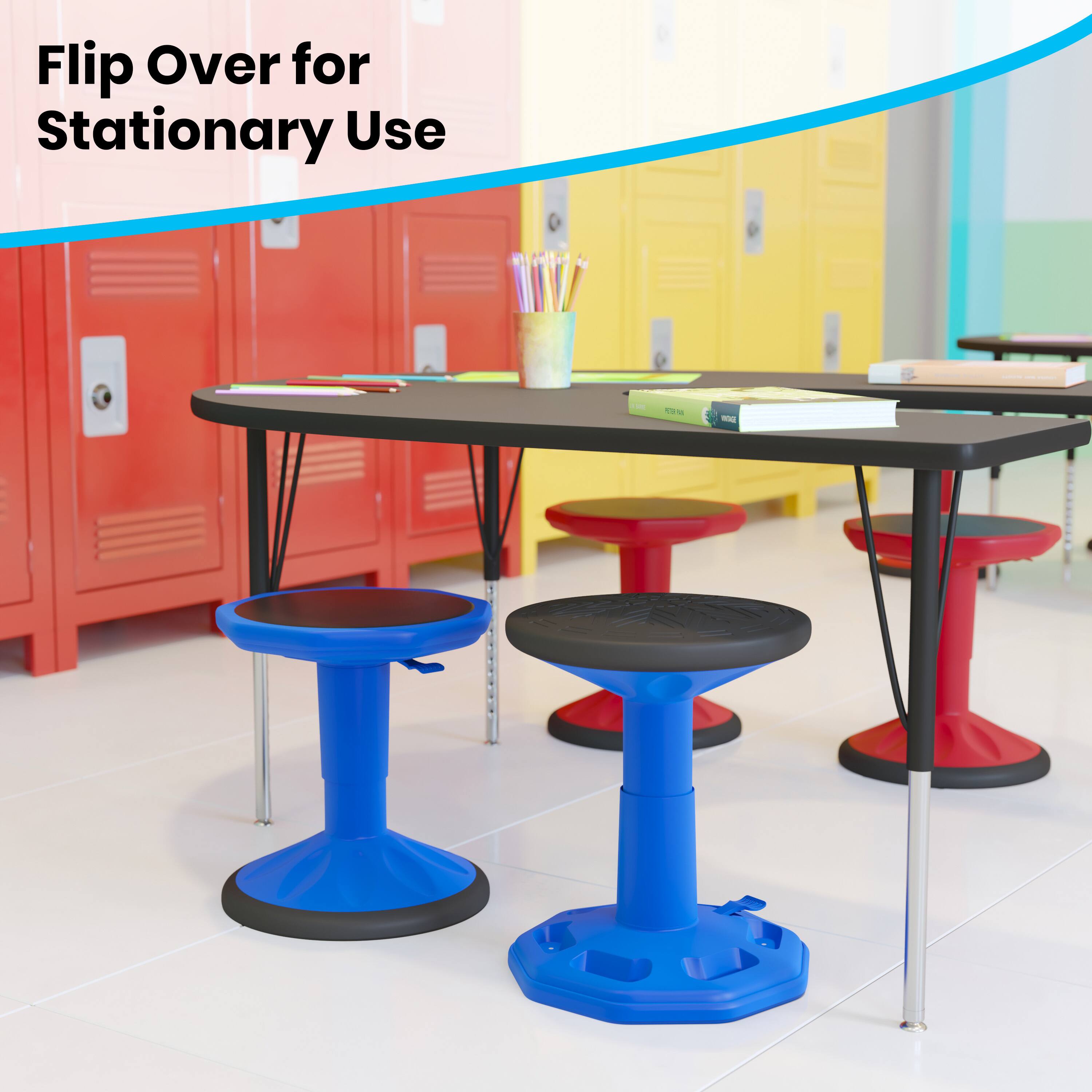Flip Over for Stationary Use