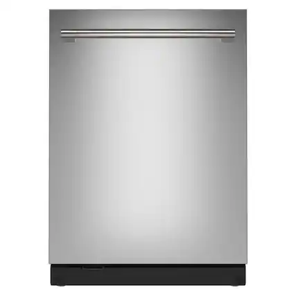 Front. Maytag - 24" Top Control Built-In Dishwasher with PowerBlast Cycle and PowerDry - Fingerprint Resistant Stainless Steel.