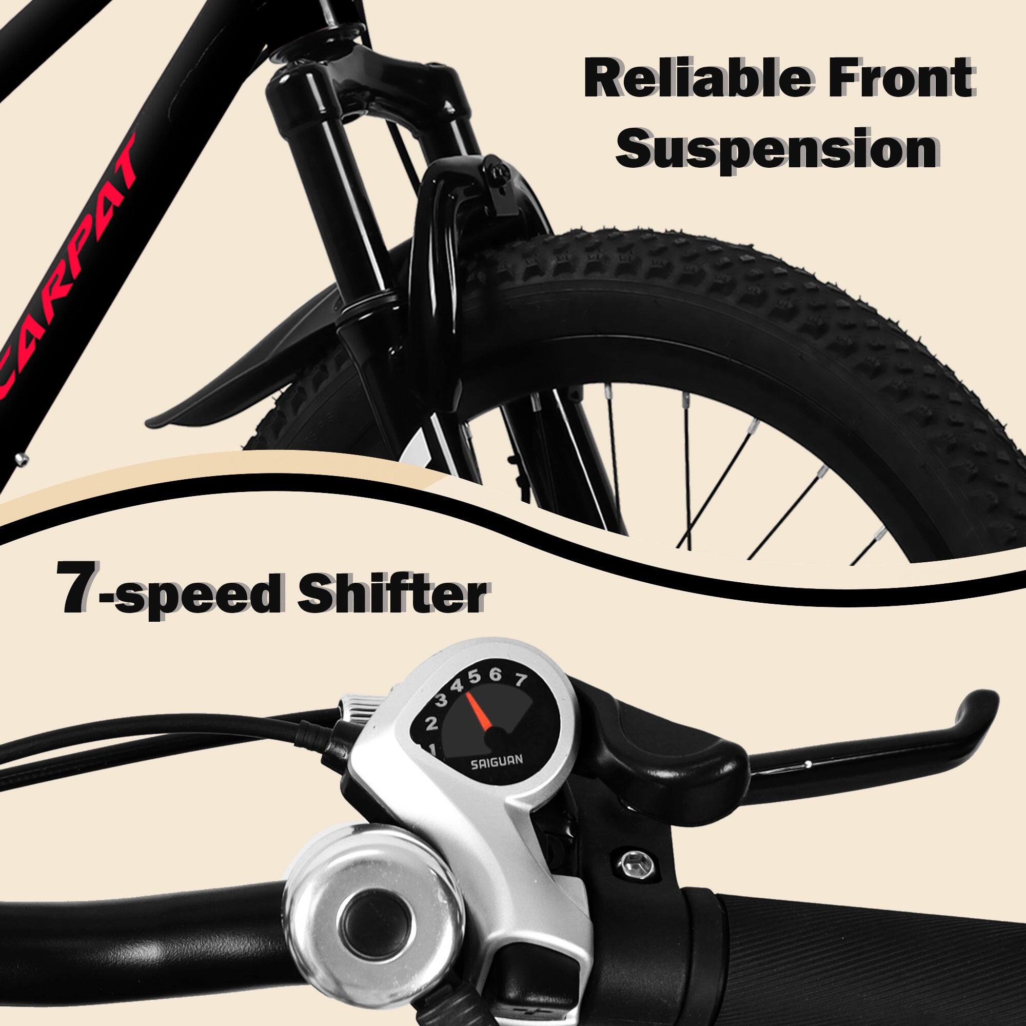 Reliable Front Suspension  
7-speed Shifter  
ZARPAT  
UISON  
SRIGUAN