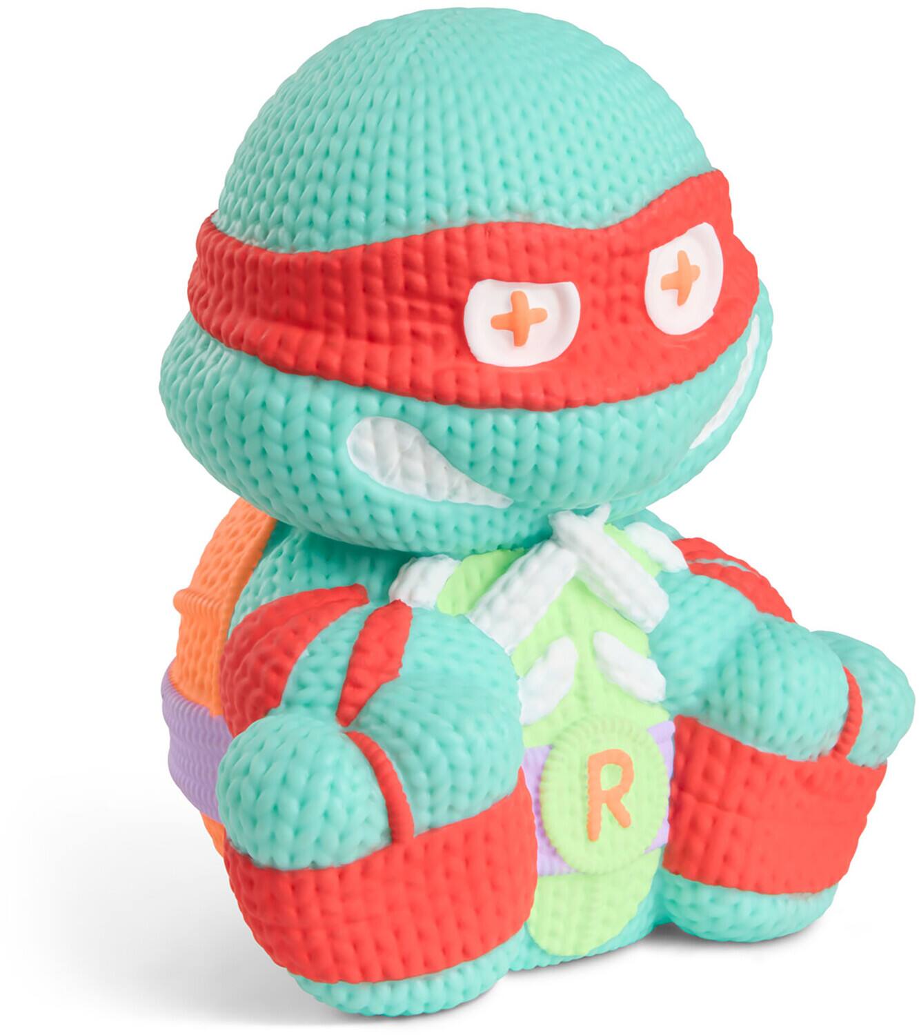 Alt View 2. Handmade by Robots - Teenage Mutant Ninja Turtles (TMNT) - Raphael Blacklight Limited Edition Vinyl Figure   - COLLECTIBLES - Multicolor.
