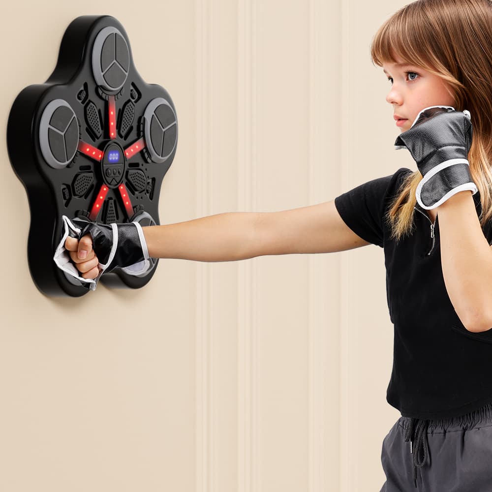 Topteng Smart Bluetooth Music Boxing Machine for Kids Wall Mounted