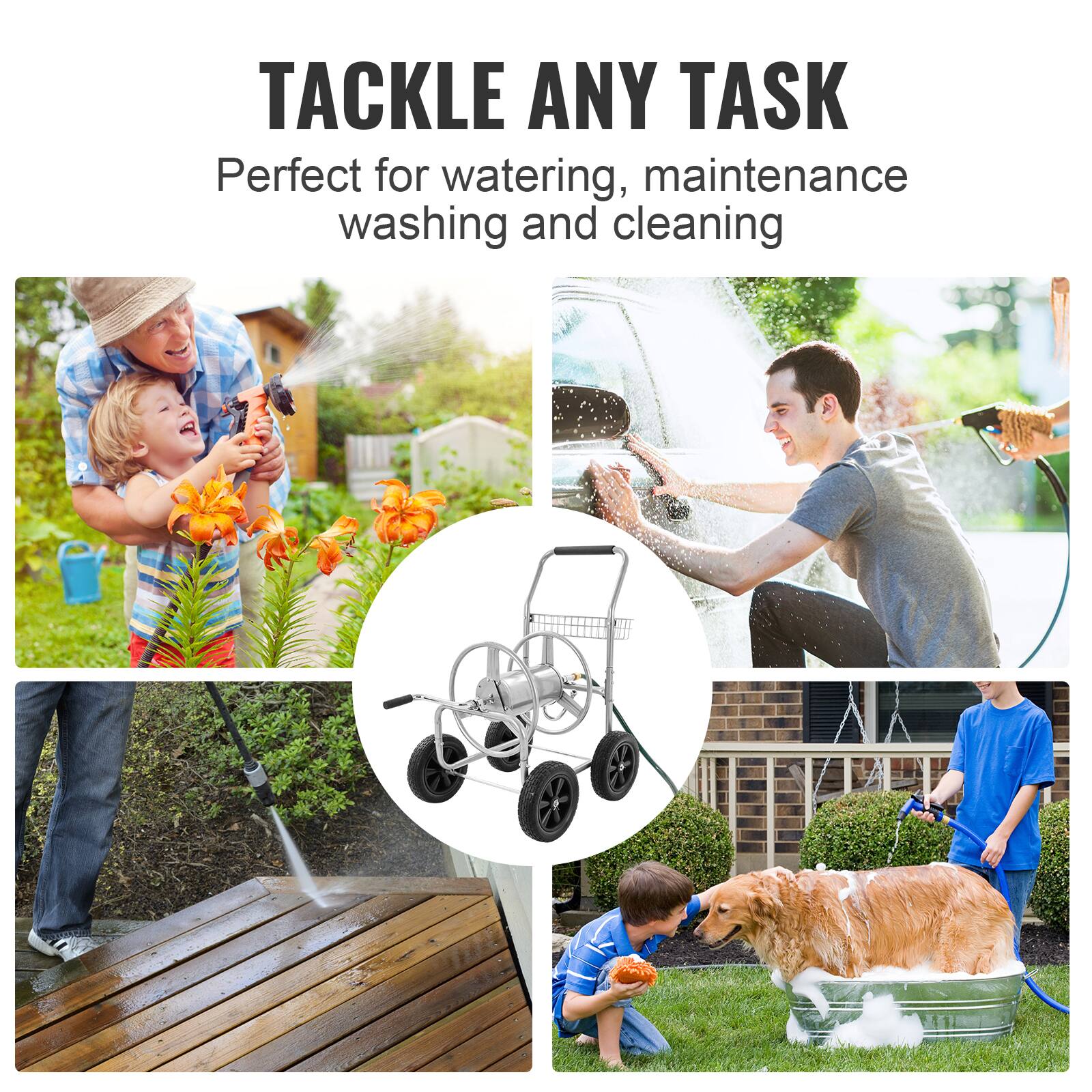 TACKLE ANY TASK
Perfect for watering, maintenance washing and cleaning