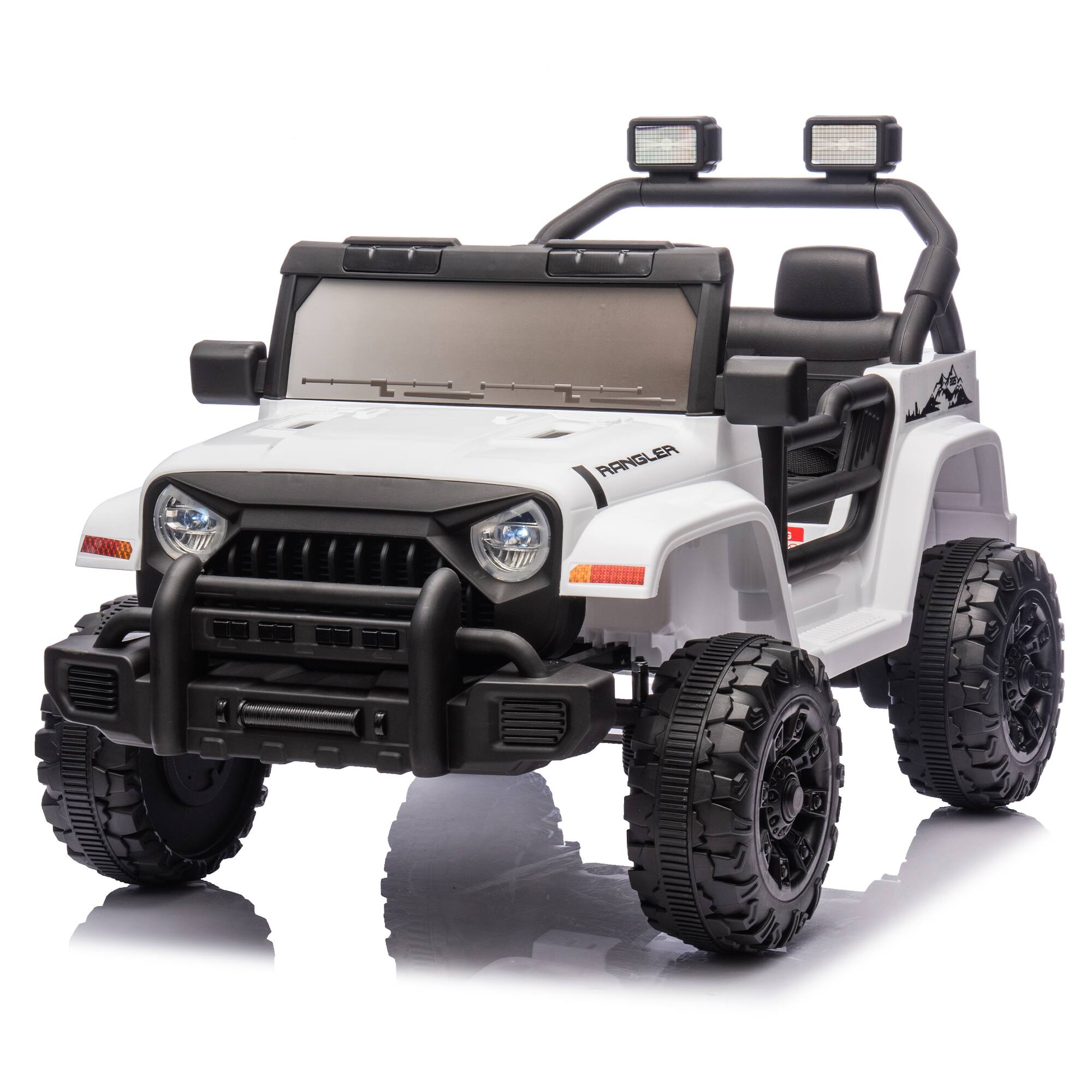 Alt View 1. ELEMENT ACE - Pink 12V Electric Ride-On Car for Toddlers with Parent Remote Control, Dual Drive, and Music Player - Tan Cars,White.