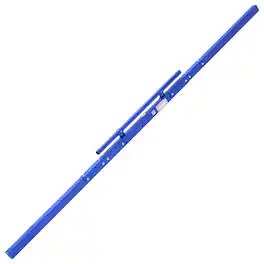 VEVOR - Concrete Screed 96 in Length Manual Screed Board Aluminum Alloy Built-in Bubble Level, Powder-coated Finish - Blue