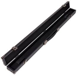 GSE Games & Sports Expert - Billiard Pool Cue Stick Hard Box for 2-Piece Pool Cue Stick - Holds 1 Cue Butt and 1 Cue Shaft - Black