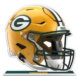 UPI Marketing - Green Bay Packers 10" Speed Helmet Standee - Multicolor