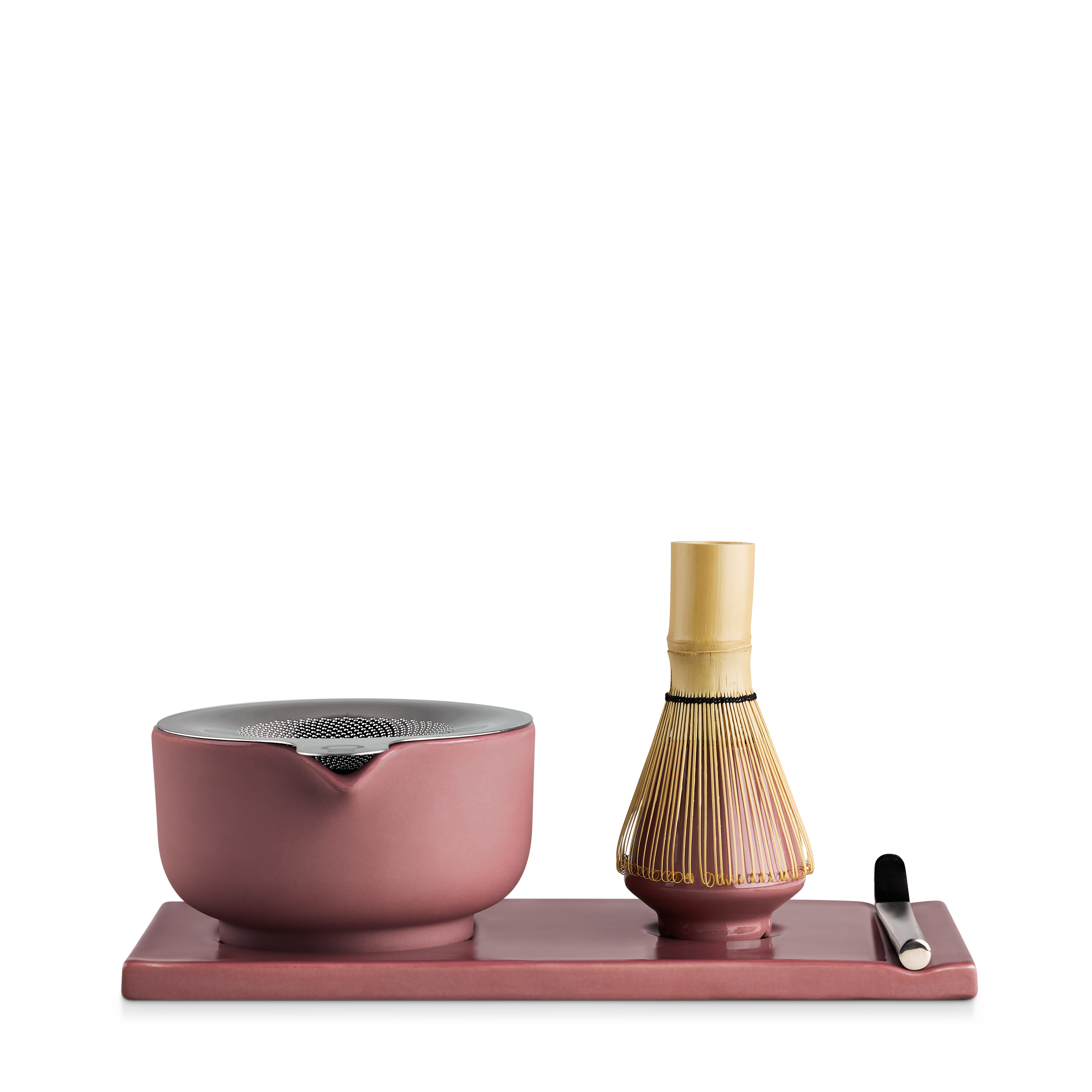 Angle. Fellow - Matcha Set with Matching Ceramic Bowl.