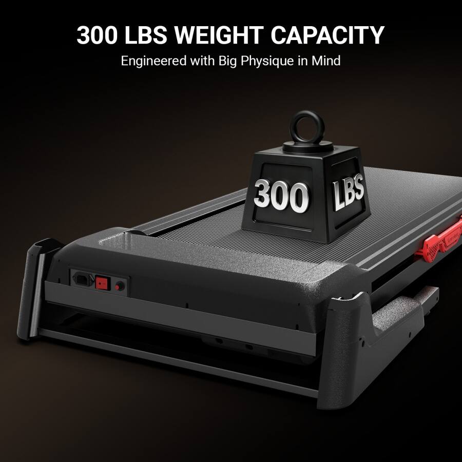 300 LBS WEIGHT CAPACITY  
Engineered with Big Physique in Mind