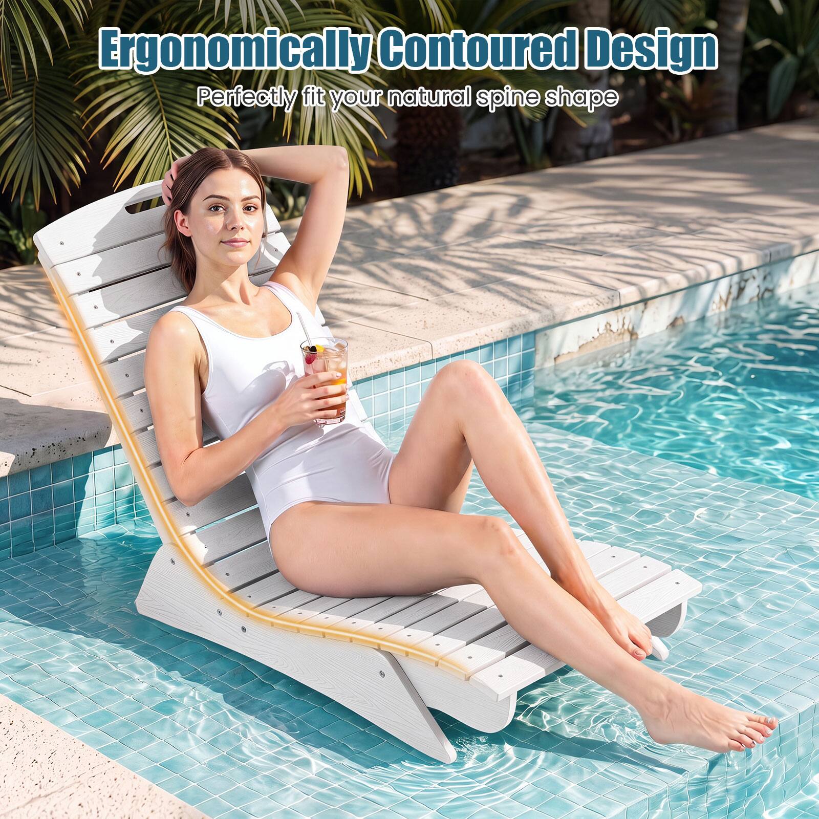 Ergonomically Contoured Design  
Perfectly fit your natural spine shape