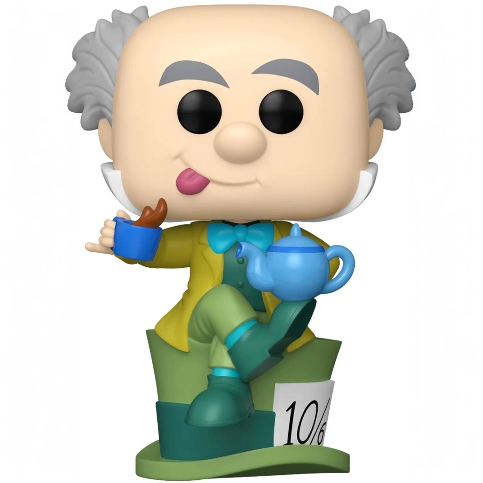 Angle. Funko - Funko POP! Disney: Alice in Wonderland - Mad Hatter with Tea   - COLLECTIBLES - Multicolor.