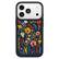 Angle. OtterBox - Symmetry Cactus Leather Series Soft Shell for Apple iPhone 17 Pro - Blue.