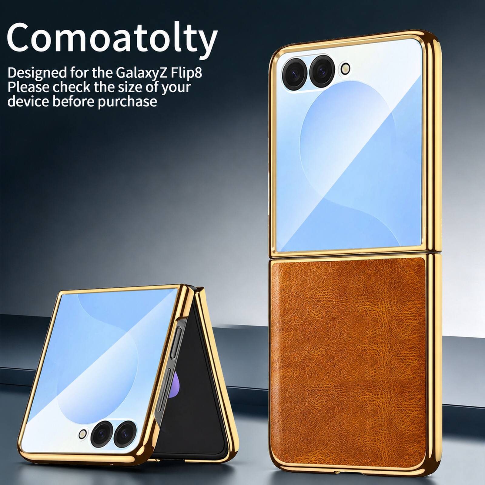 Comoatolty  
Designed for the Galaxy Z Flip8  
Please check the size of your device before purchase