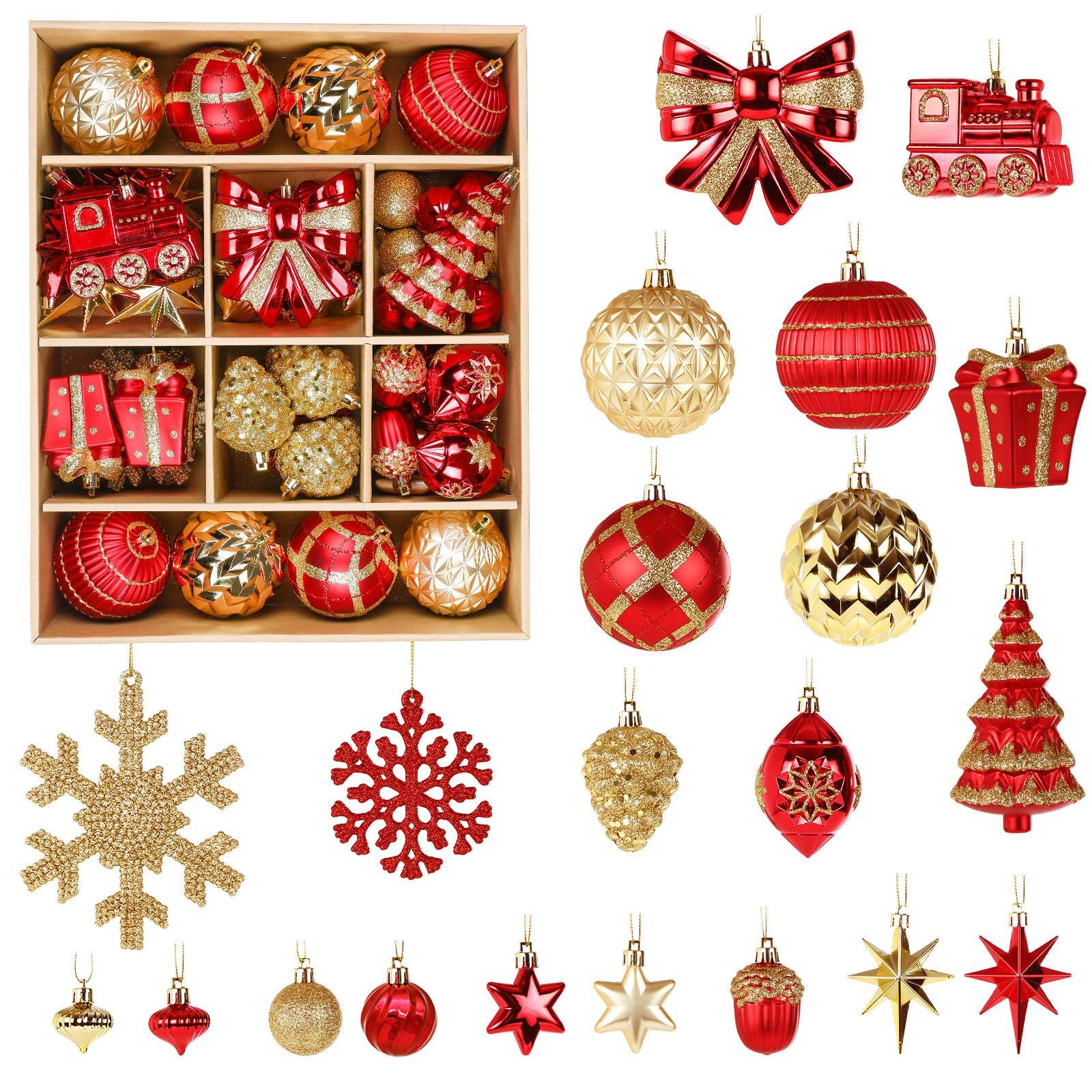 Image showcasing 2024 Christmas Tree Ornaments Hanging Penthouse New York Clear Acrylic ...