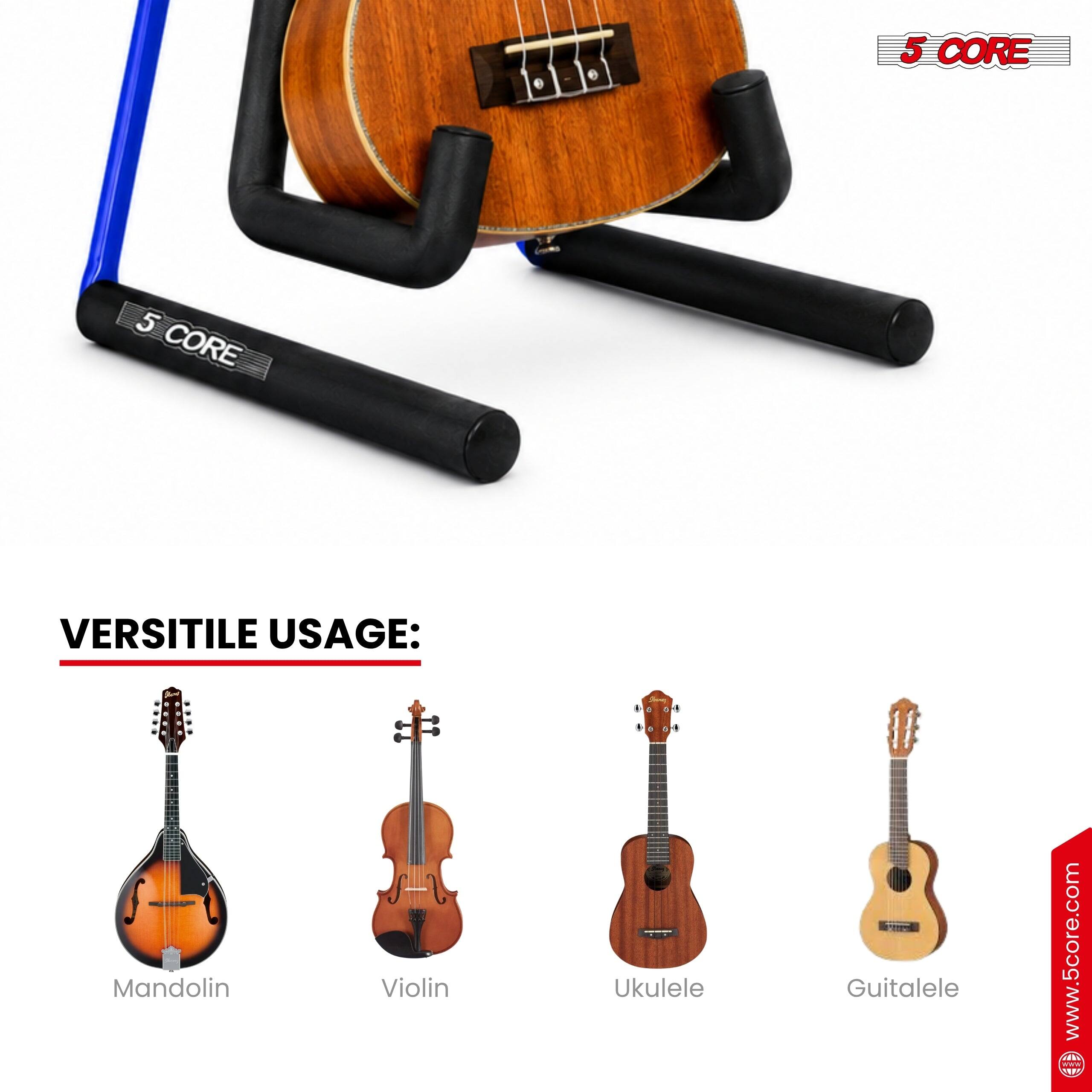5 CORE

VERSITILE USAGE:
Mandolin
Violin
Ukulele
Guitalele

www.5core.com