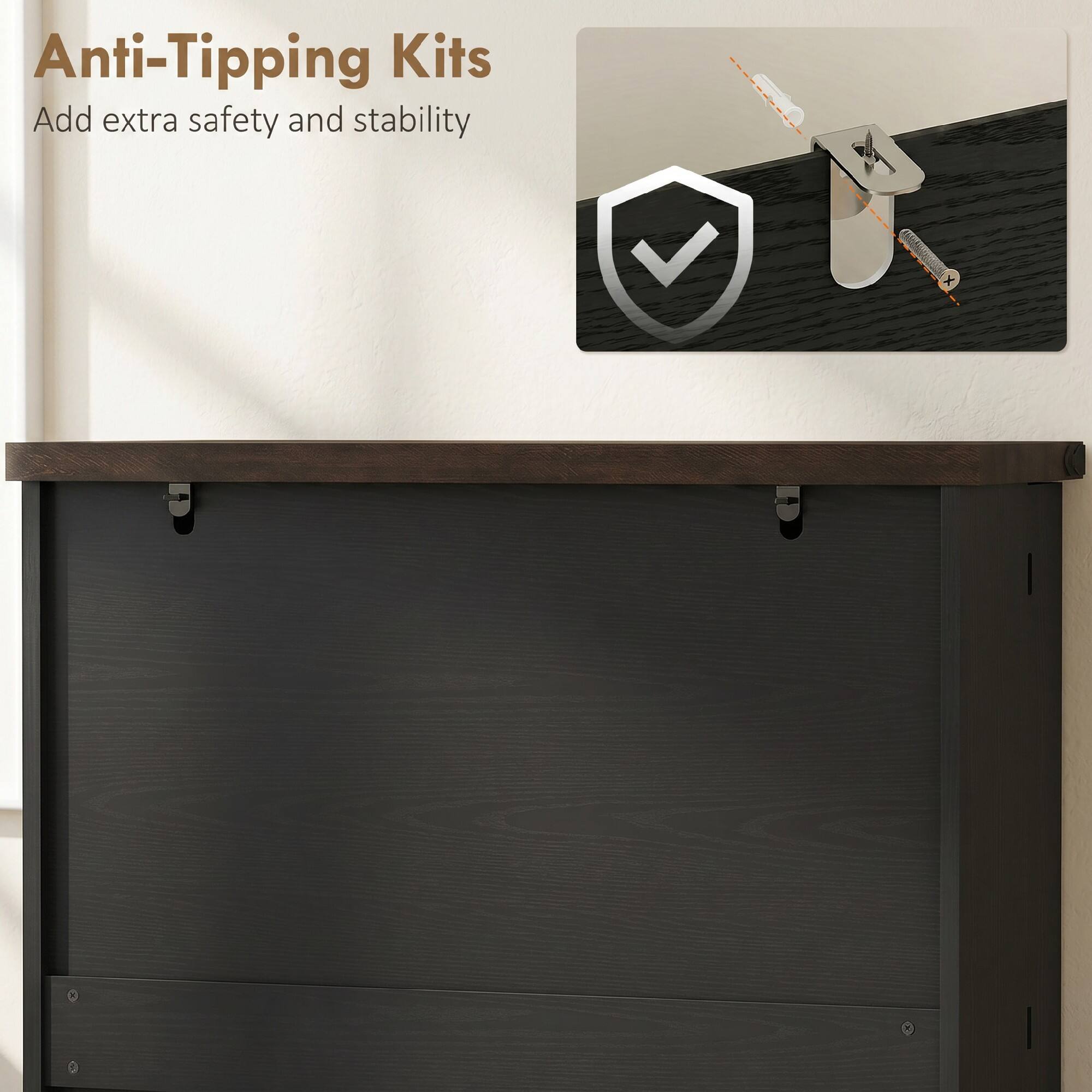 Anti-Tipping Kits  
Add extra safety and stability