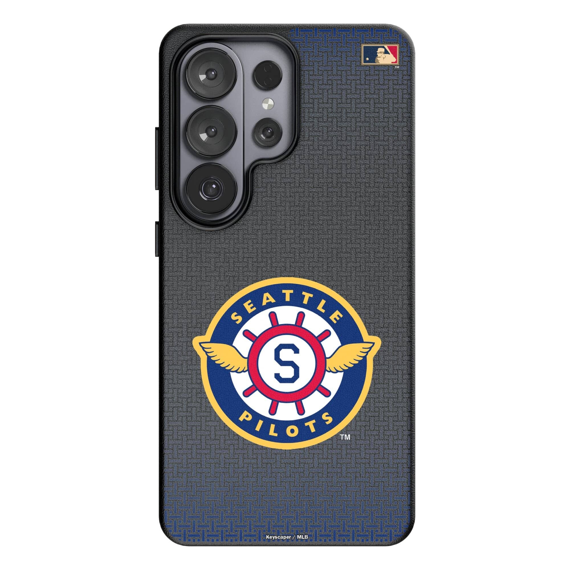 Keyscaper - Cooperstown Teams - Seattle Mariners - Seattle Pilots Cooperstown Collection 1969 Galaxy Magnetic Bump Case - S24 Plus - Black price history on PriceWatchPro