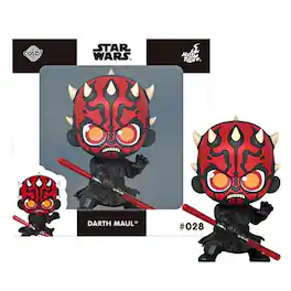 Hot Toys - Star Wars Cosbi Bobble Head | Darth Maul #28 - Red