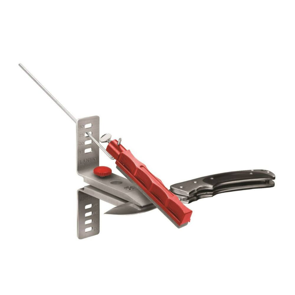 Angle. Lansky - Lansky Standard 3 Stone System Controlled Angle Precision Knife Sharpening Kit.