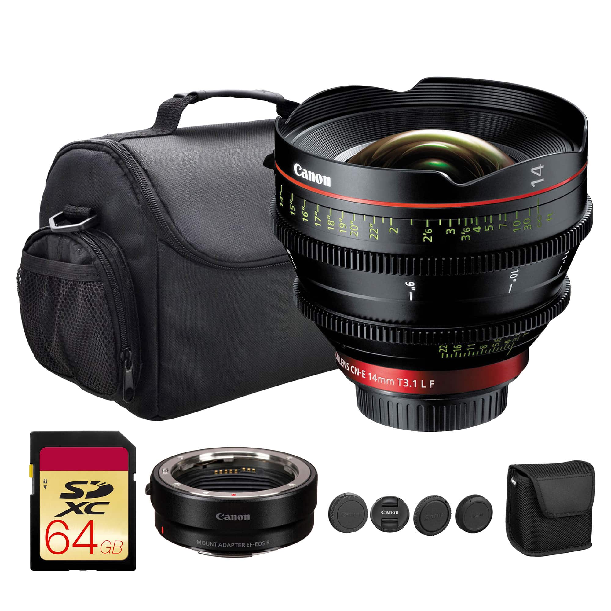 Canon - CN-E 14mm T3.1 L F Cinema Prime Lens | Full-Frame Ultra-Wide Cine Lens + More - Black price history on PriceWatchPro