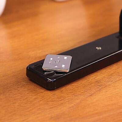 Alt View 4. Swingline - Desktop Stapler, 20-Sheet Capacity - Black.