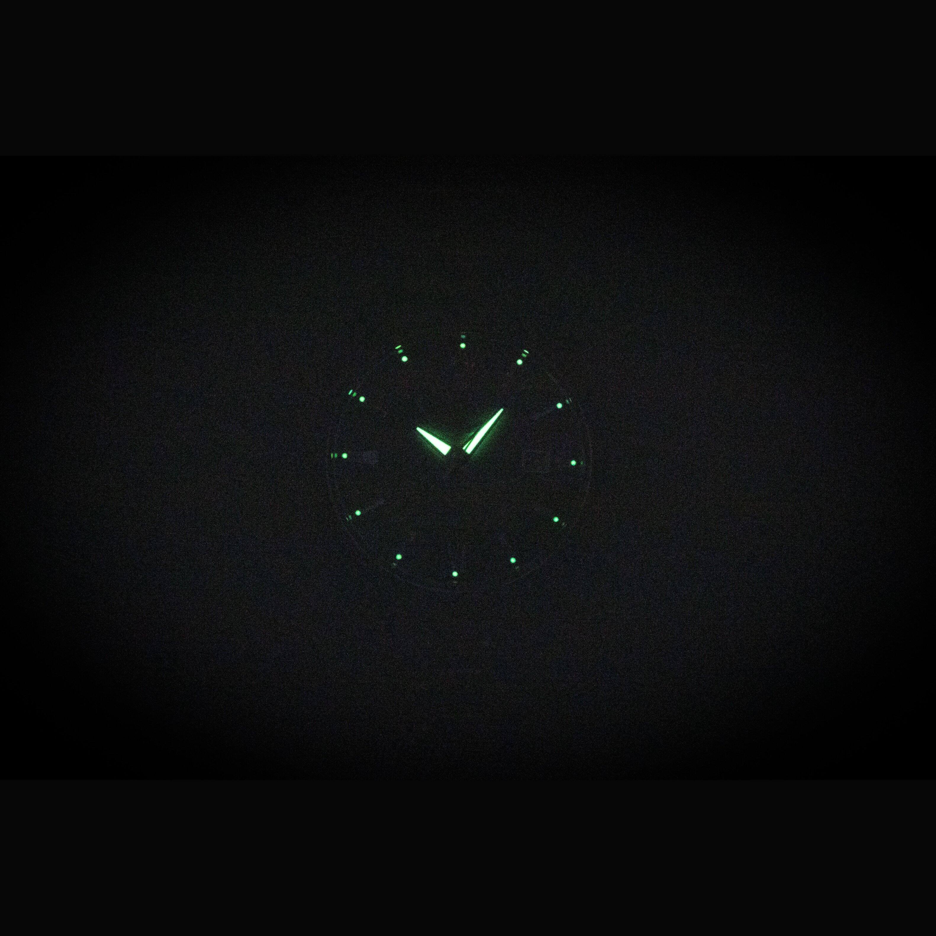 Angle. Orient - Star Contemporary Stainless Steel Green Dial Automatic RE-AU0107E 100M Men's Watch - Green.