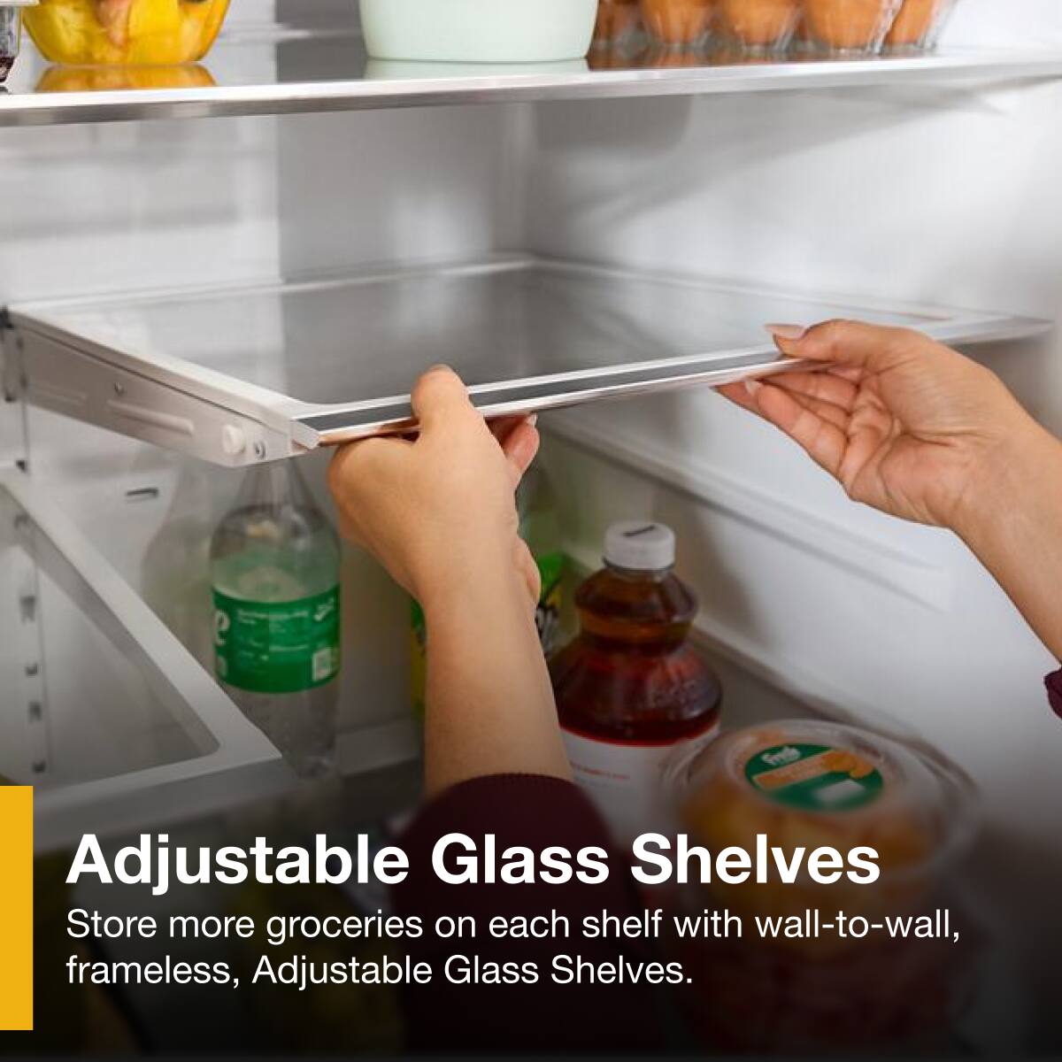 Alt View 4. Whirlpool - 30 Cu. Ft. French Door Refrigerator with In-Door Water and Ice Maker - Fingerprint-Resistant Stainless Finish.