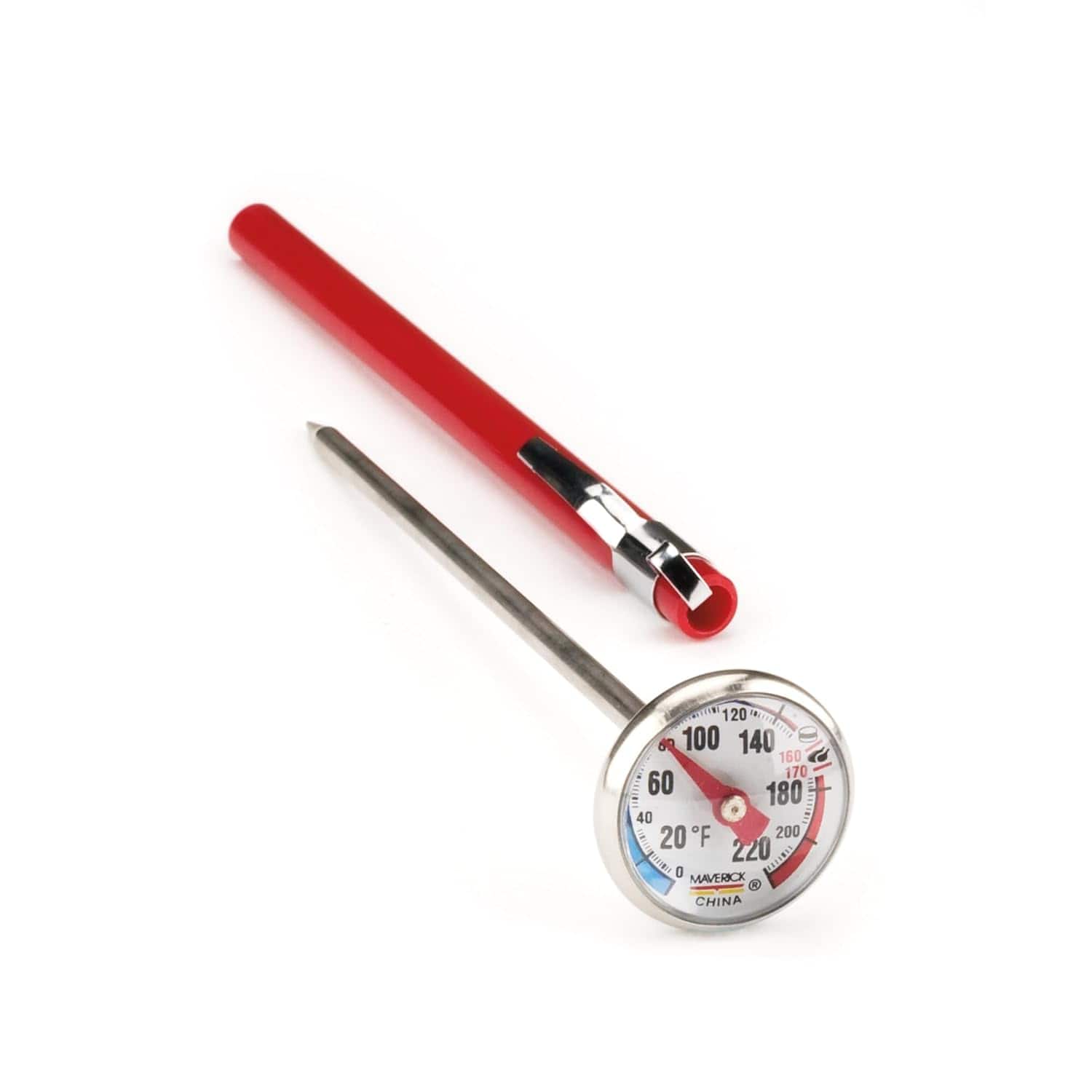 "Maverick - Instant Read Thermometer - 1"" Dial - Silver" price history on PriceWatchPro