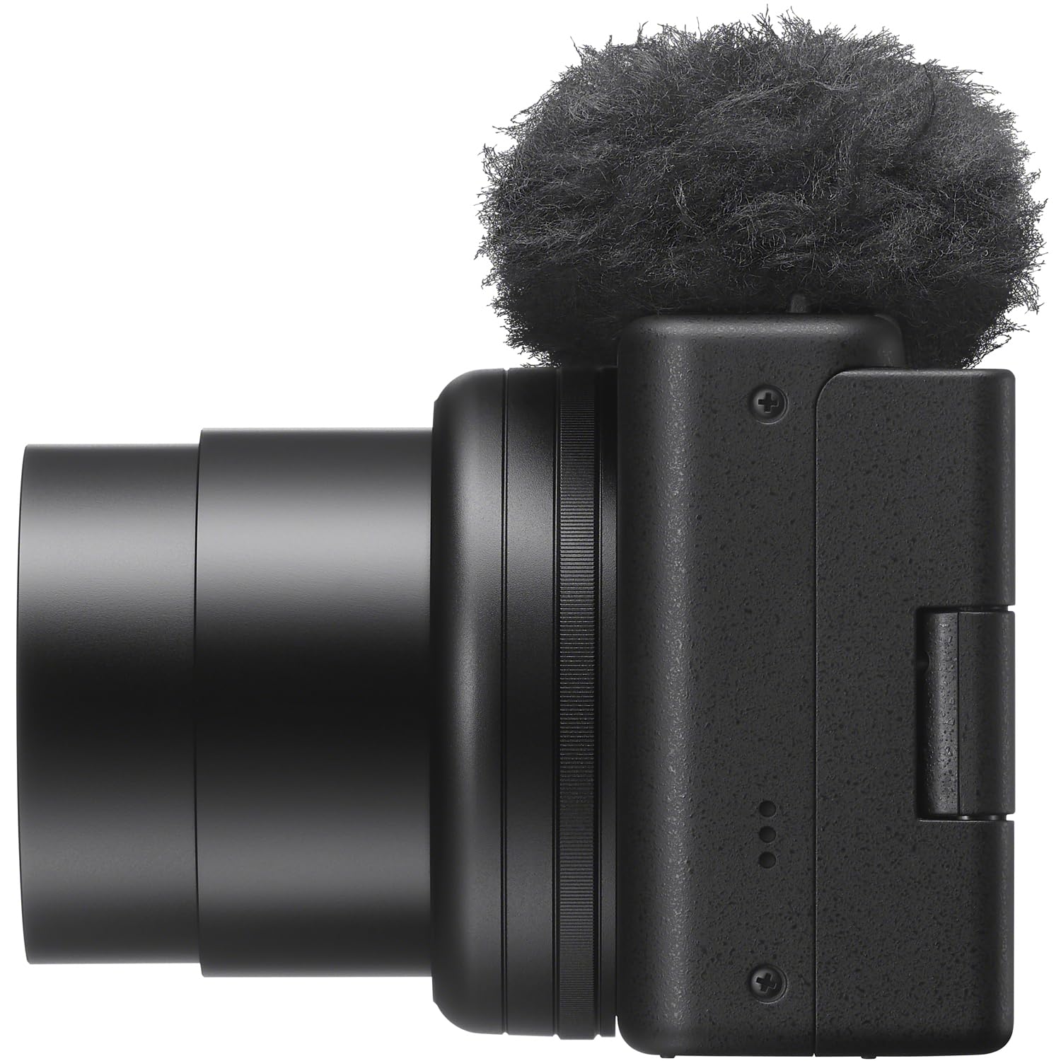 Alt View 4. Sony - ZV-1 II Vlog Camera 4K Content Creator Black + ACCVC2 Tripod & Mic Bundle.