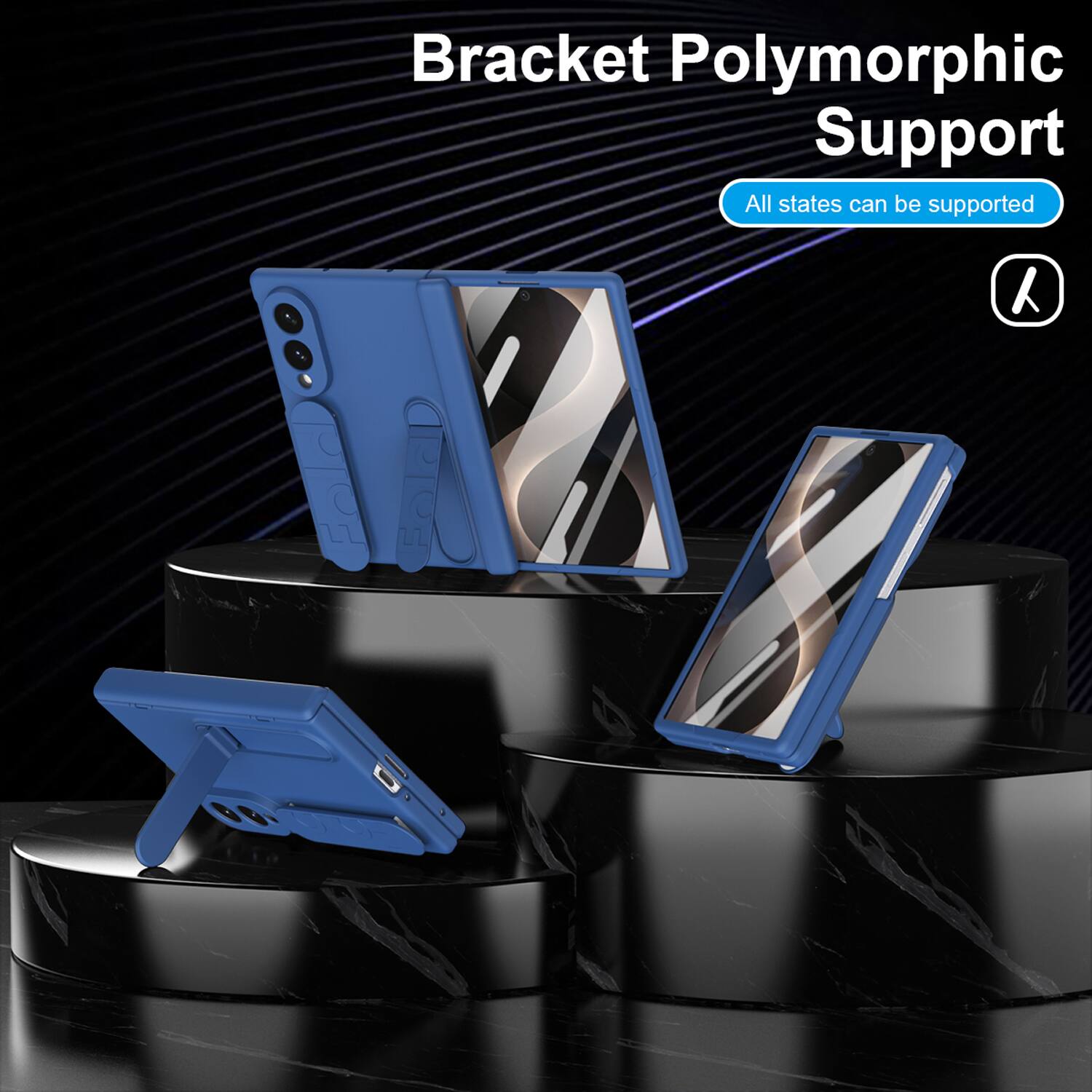 Bracket Polymorphic Support  
All states can be supported