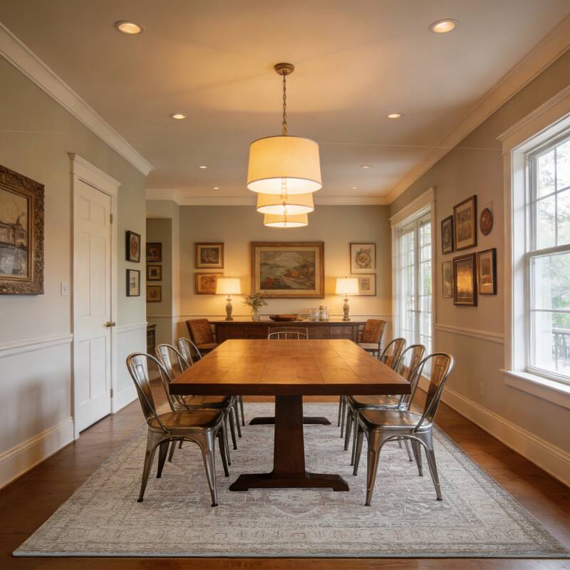 Back. RYHNUYNE - 8x10 Area Rugs Living Room Rug Washable Vintage Boho Rug No Slip Stain Resistant Soft Carpet Indoor Floor Floral Carpets - Painting.