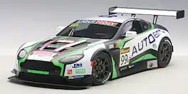 Aston Martin V12 Vantage Bathurst 12hour Endurance Race 2015 #99 JM. Merlin / J. Venter / F. Yu 1/18 Model by Autoart