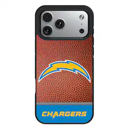 Keyscaper - NFL - Los Angeles Chargers Bump Case with 8.2ft Drop Protection - 15 Pro Max - Multicolor