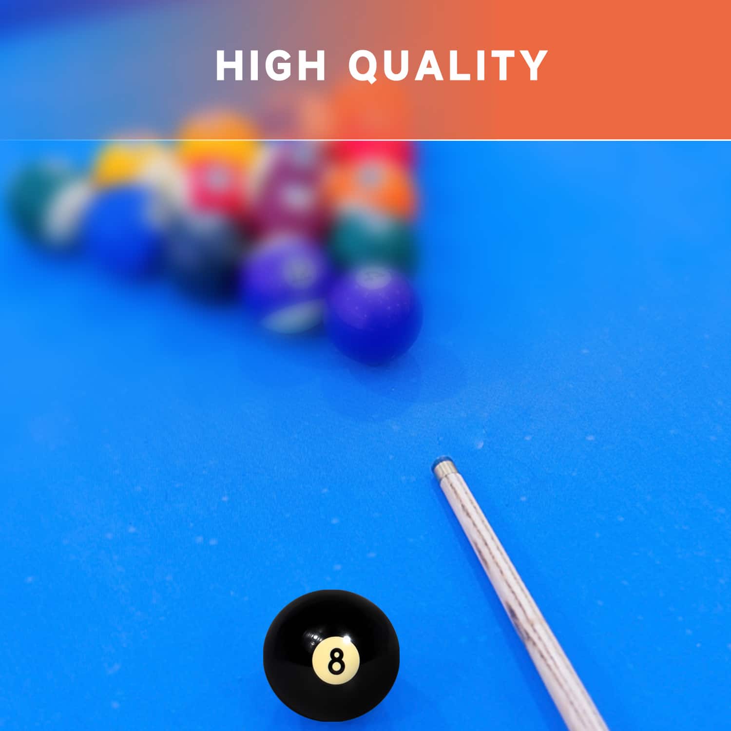 道八のボール GSE Games & Sports Expert 2 1/4 Inch #8 Pool Ball, Replacement
