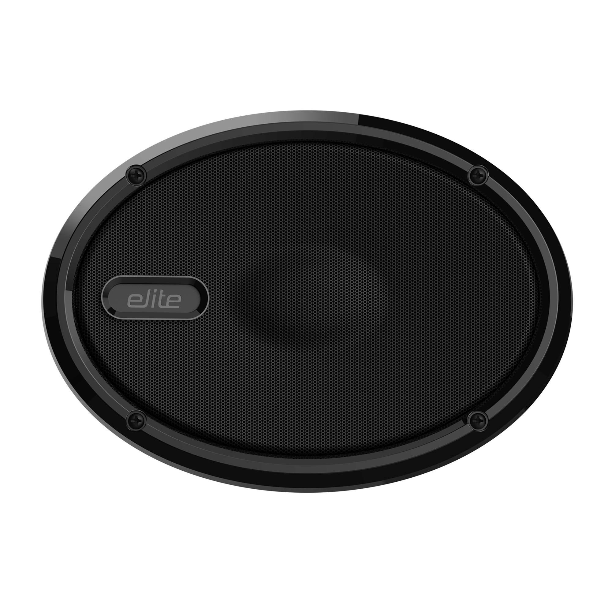 Alt View 1. Boss - Boss BE692C Elite BE692C 6x9" 2-Way Coaxial Speakers - Pair - Black/Gray.
