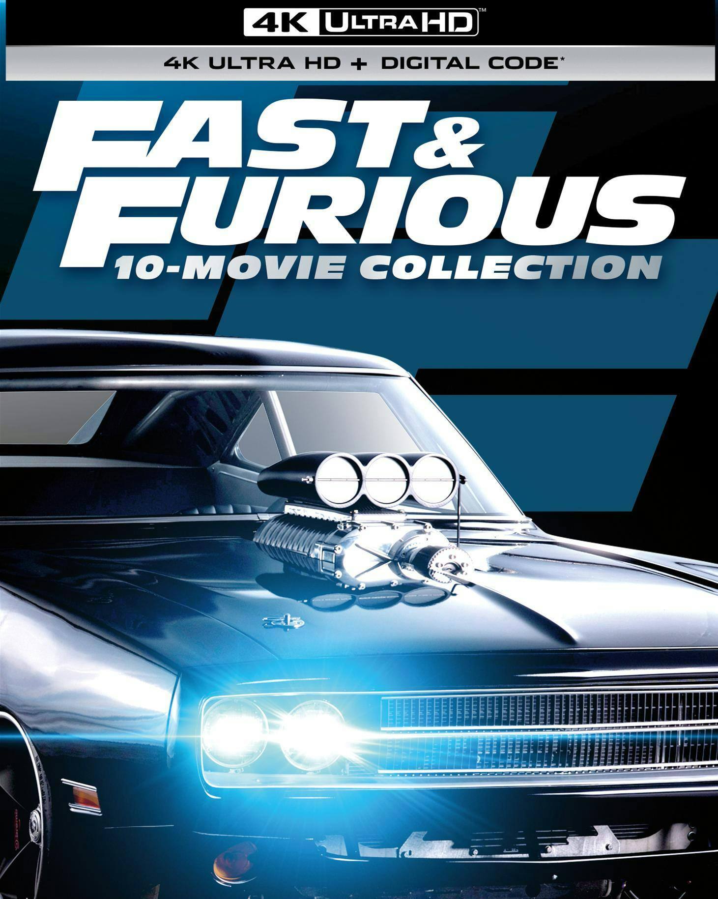 Angle. Fast & Furious: 10-movie Collection (Box Set) [UHD].