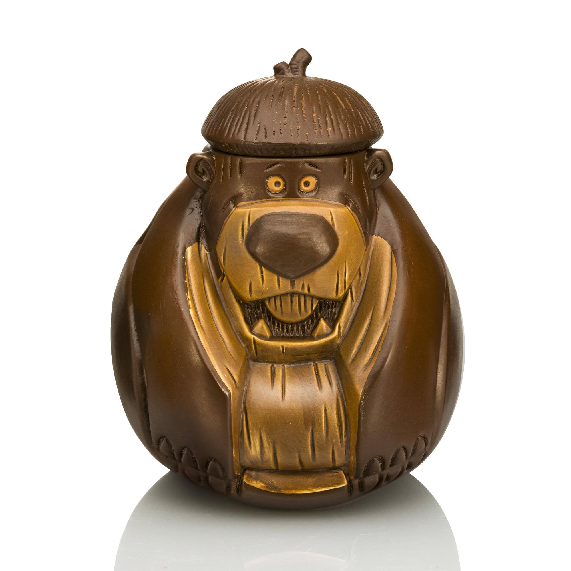 Front. Disney - Geeki Tiki Disney The Jungle Book Baloo 32 Ounce Coconut Mug - Brown.