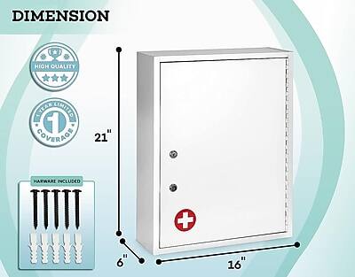 DIMENSION
HIGH QUALITY
1 YEAR LIMITED COVERAGE
21"
HARDWARE INCLUDED
6"
16"