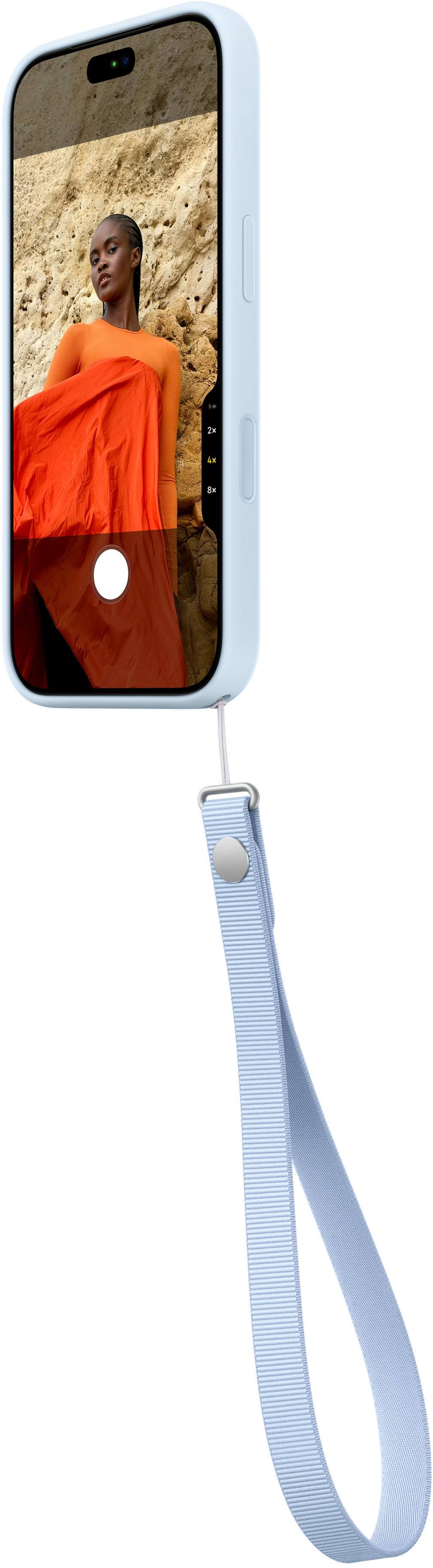 Alt View 3. Apple - Wrist Strap (2026) - Crisp Blue.