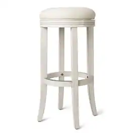 Maven Lane - 31' Eva Bar Stool Finish with Fabric Upholstery - White Oak