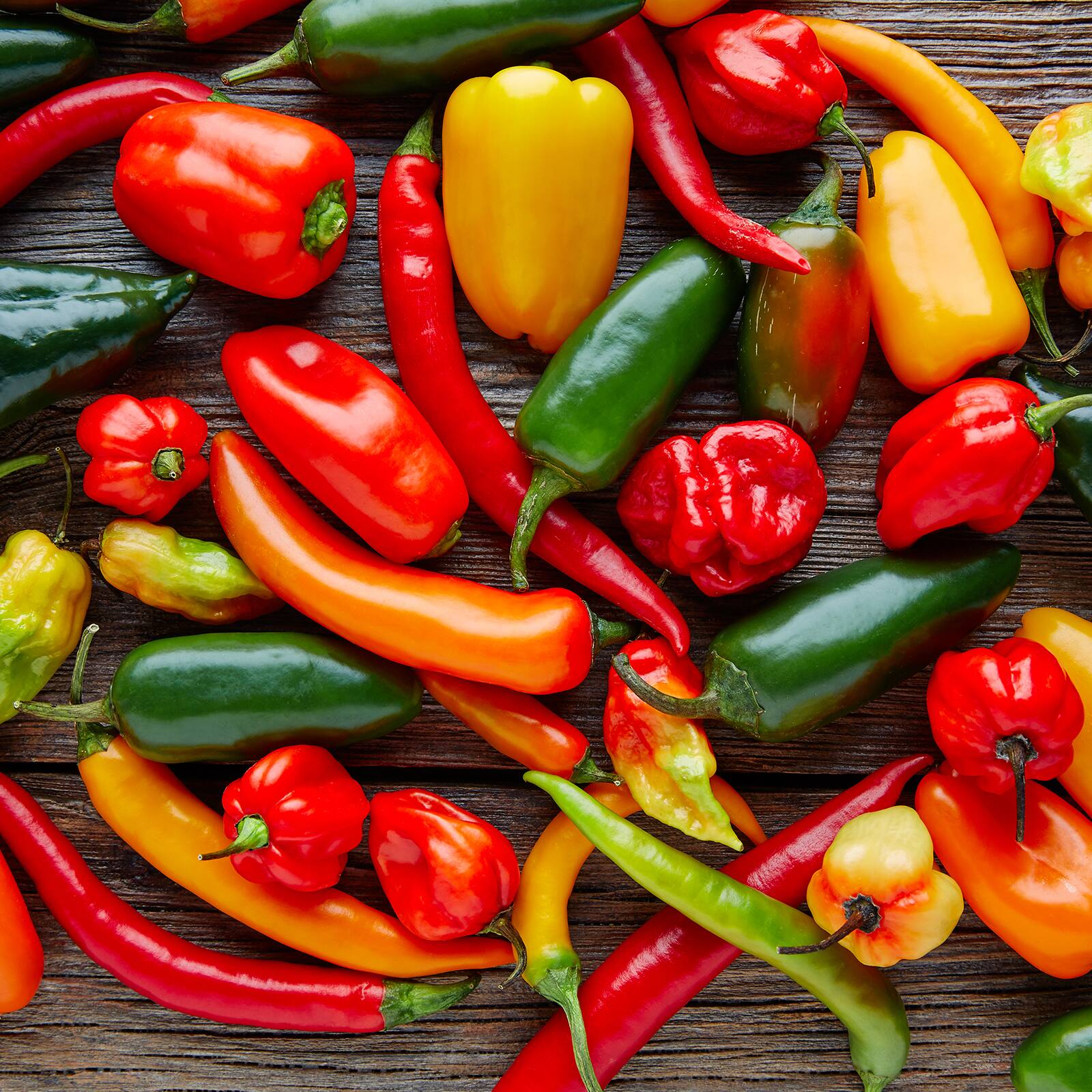 Alt View 4. Unique Bargains - Artificial Hot Chili 6pcs 7.3in Realistic Fake Vegetable Decor for Kitchen Table Photography - Green.