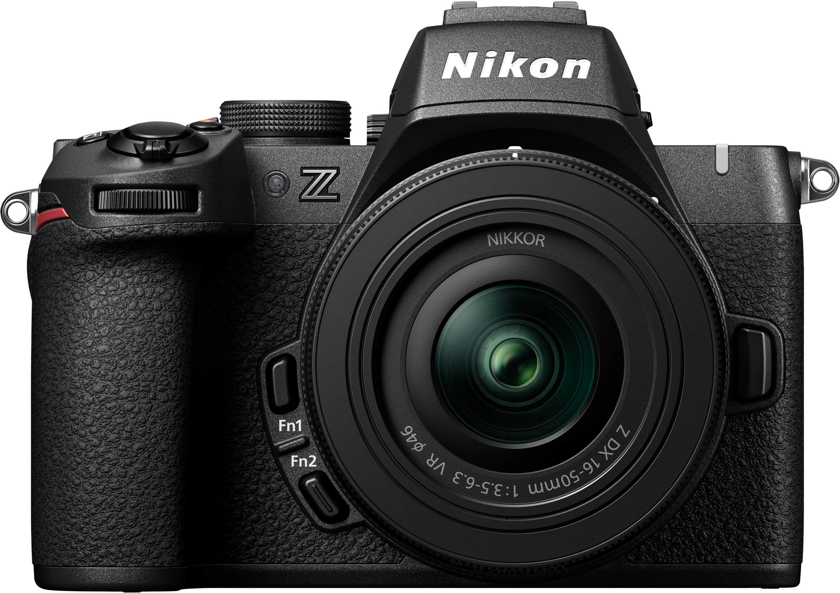 Nikon - Z50II Mirrorless Camera w/ 16-50mm Lens - Black - Front_Zoom