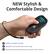 NEW Stylish & Comfortable Design
- Modern intelligent design
- Beautiful and comfortable when using
- Automatic Bluetooth/wireless connection after restart