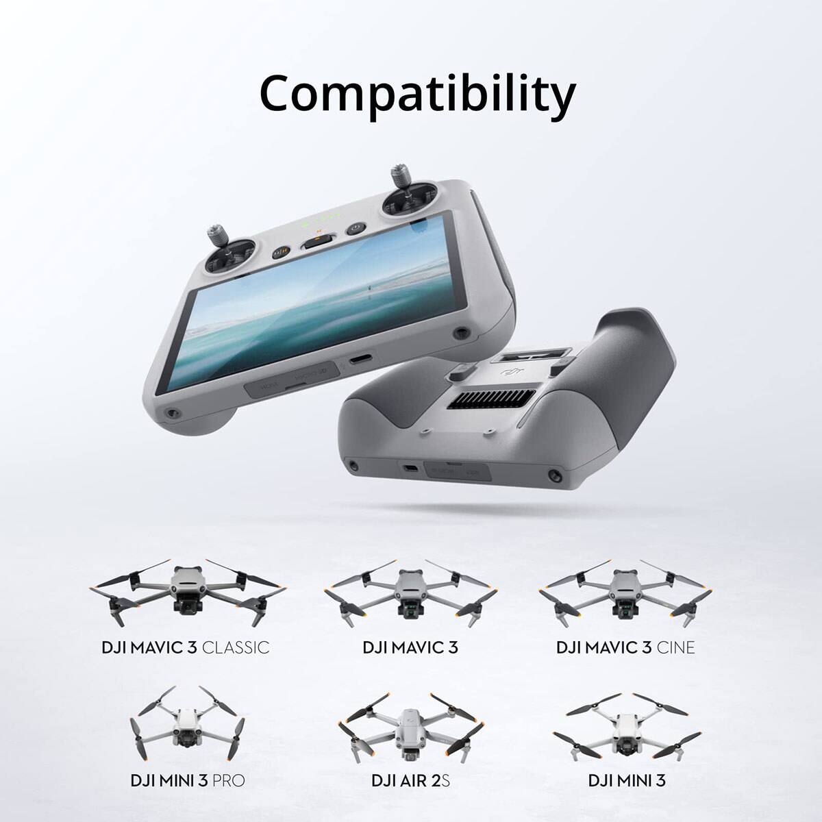 Compatibility:  
- DJI MAVIC 3 CLASSIC  
- DJI MAVIC 3  
- DJI MAVIC 3 CINE  
- DJI MINI 3 PRO  
- DJI AIR 2S  
- DJI MINI 3