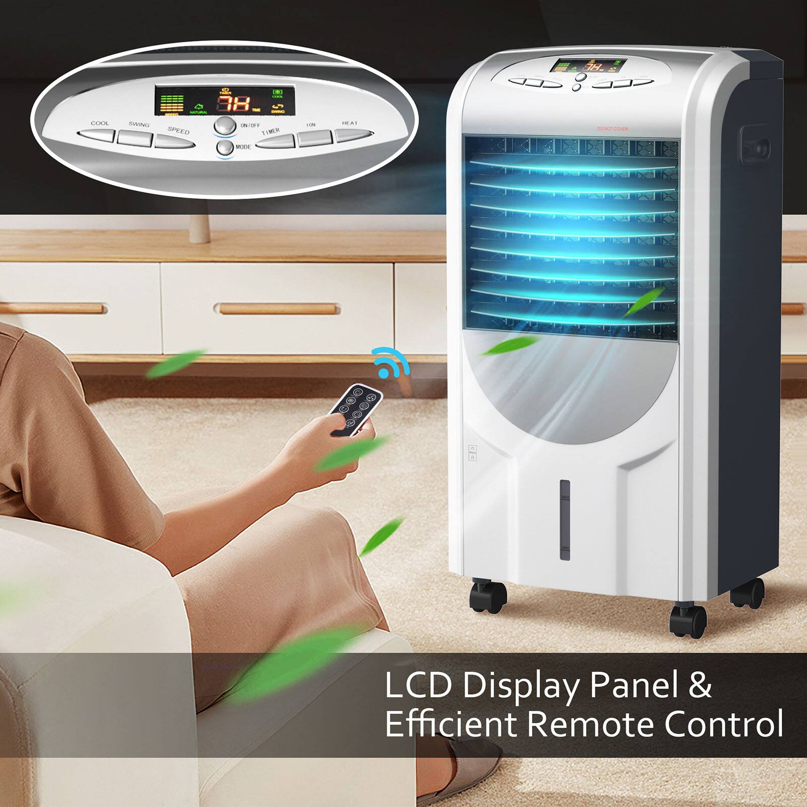 LCD Display Panel & Efficient Remote Control