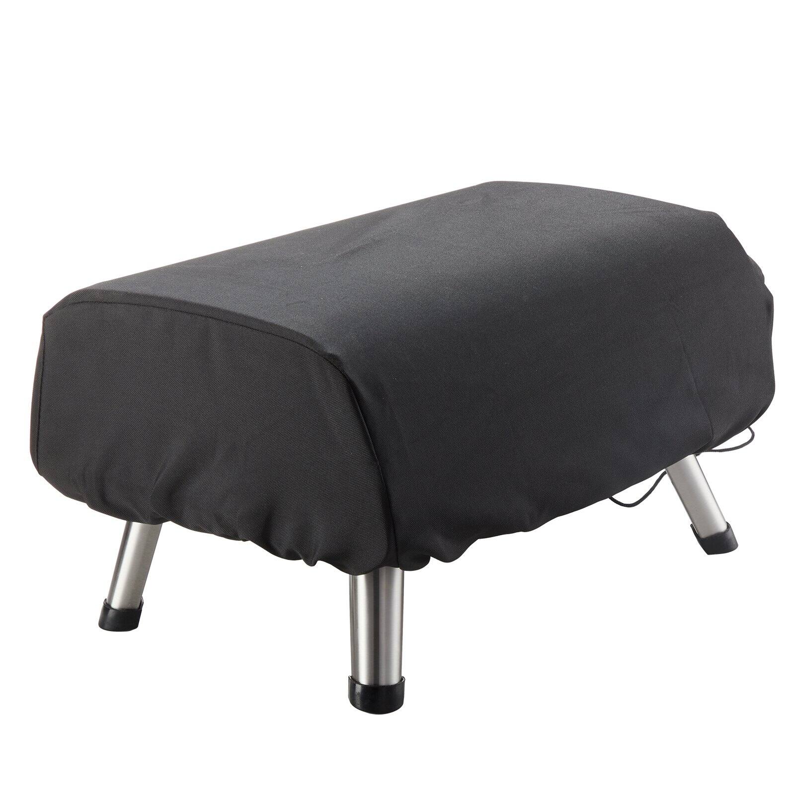 Alt View 10. Glintex - 12in Electric Pizza Oven Countertop Maker, Adjustable Temp for Indoor and Outdoor Cooking - Silver.