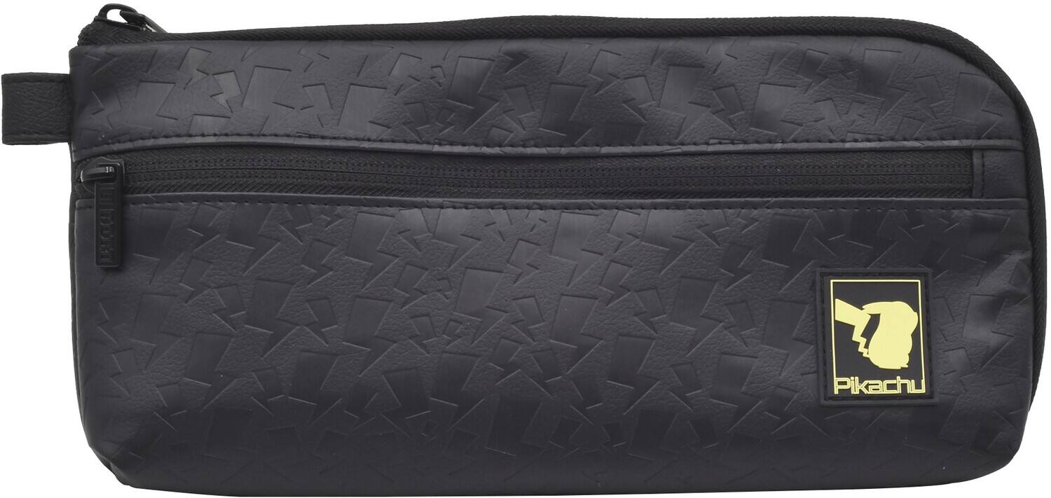 Alt View 3. Hori - Case - HORI Lux Pouch - Pikachu:  Officially Licensed by Nintendo - Multicolor.